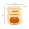 Ceramic Chocolate Melting Pot Heater | Household Constant Temperature Mini Ice Cream And Cheese Melting Machine,With Candle Warm