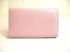 Authentic PRADA Light Pink Saffiano Metal Leather 4 Pics Key Chain #a959  Refurbished