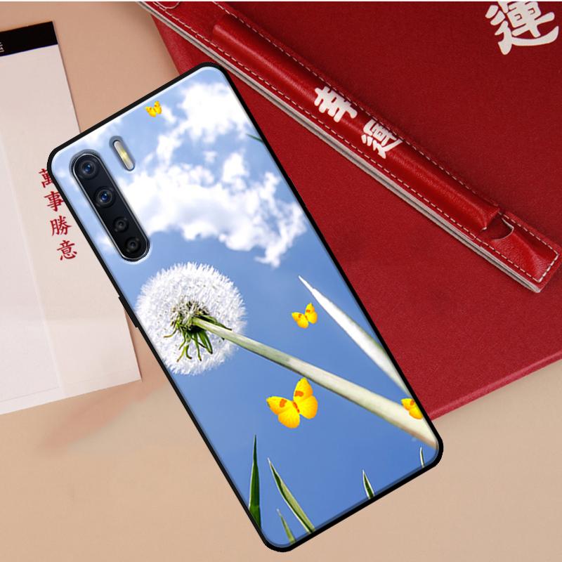 Dandelion Flowers Case For Oppo A60 A98 A58 A78 A18 A38 A80 A40 A77 A57 A17 A74 A54 A94 A96 A76 A16 A15 A5 Pro