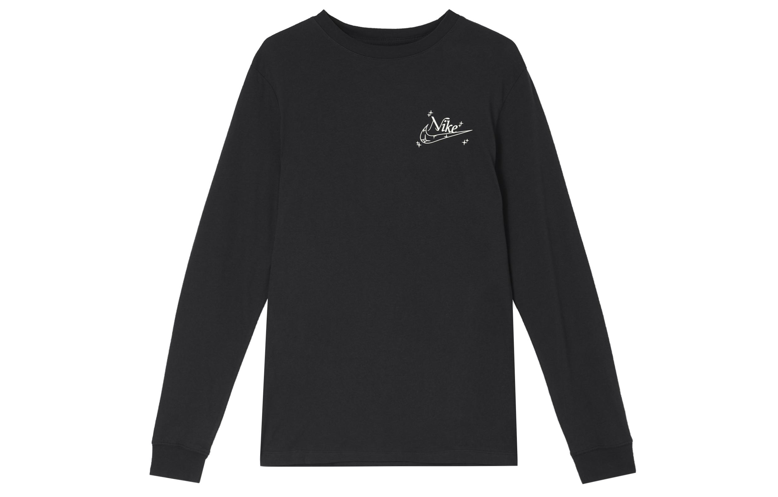 

Nike Sweatshirts Men s Black Crew Neck Moderate Regular DZ2828-010 M