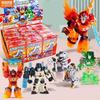Original Blokees Transformers Defender Version Vol.4 Serie Blind Box Anime Zubehör Bauspielzeug Sammlermodell Lustige Geschenke