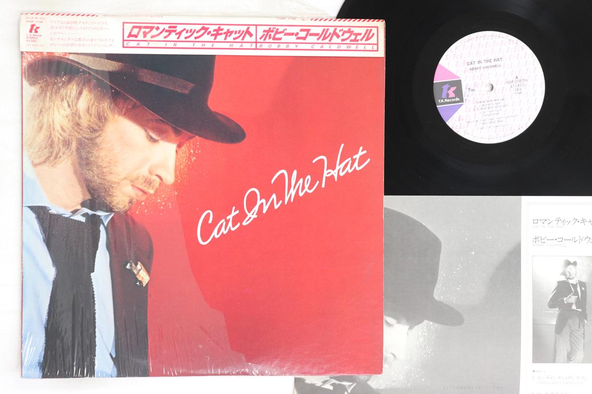 

LP Record BOBBY CALDWELL - Cat In The Hat 25AP1748 TK 1980 Japan Obi Rock Used