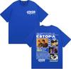 Rapper Estopa 1999 Tour Graphics TShirts Unisex Unisex Fashion Hip Hop High Street T Shirt Summer Tops Oversized TShirt Streetwear
