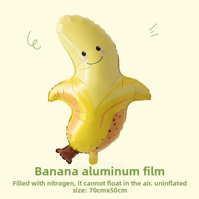 Baloane cu aer plutitoare din folie de aluminiu în formă de fructe și legume, Recuzită foto, Decorațiune eveniment, Decorațiune petrecere tematică de ziua de naștere