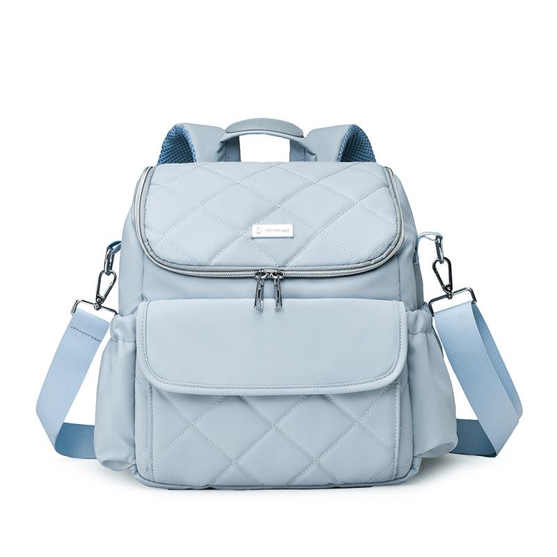 Schoolbag Fashion Mommy Bag Large Capacity Backpack Multifunctional Maternal and Infant Bag Waterproof Lightweight Travel Storage Bag