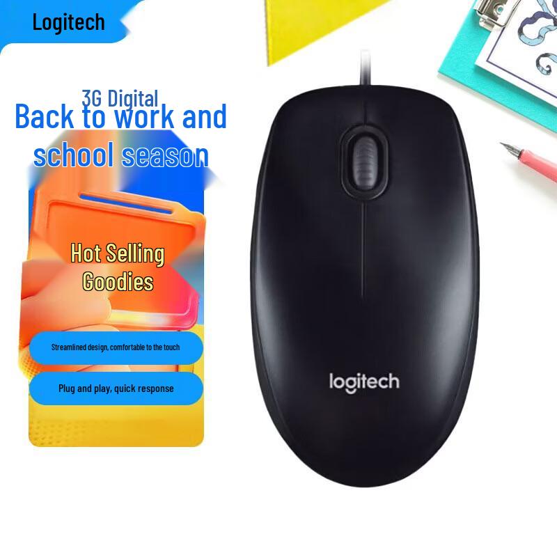 

Logitech M90 Wired Mouse