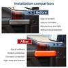 4x Türgriff-Dekor-Abdeckungsset für Ford F150 (ab 2015) – Orange
