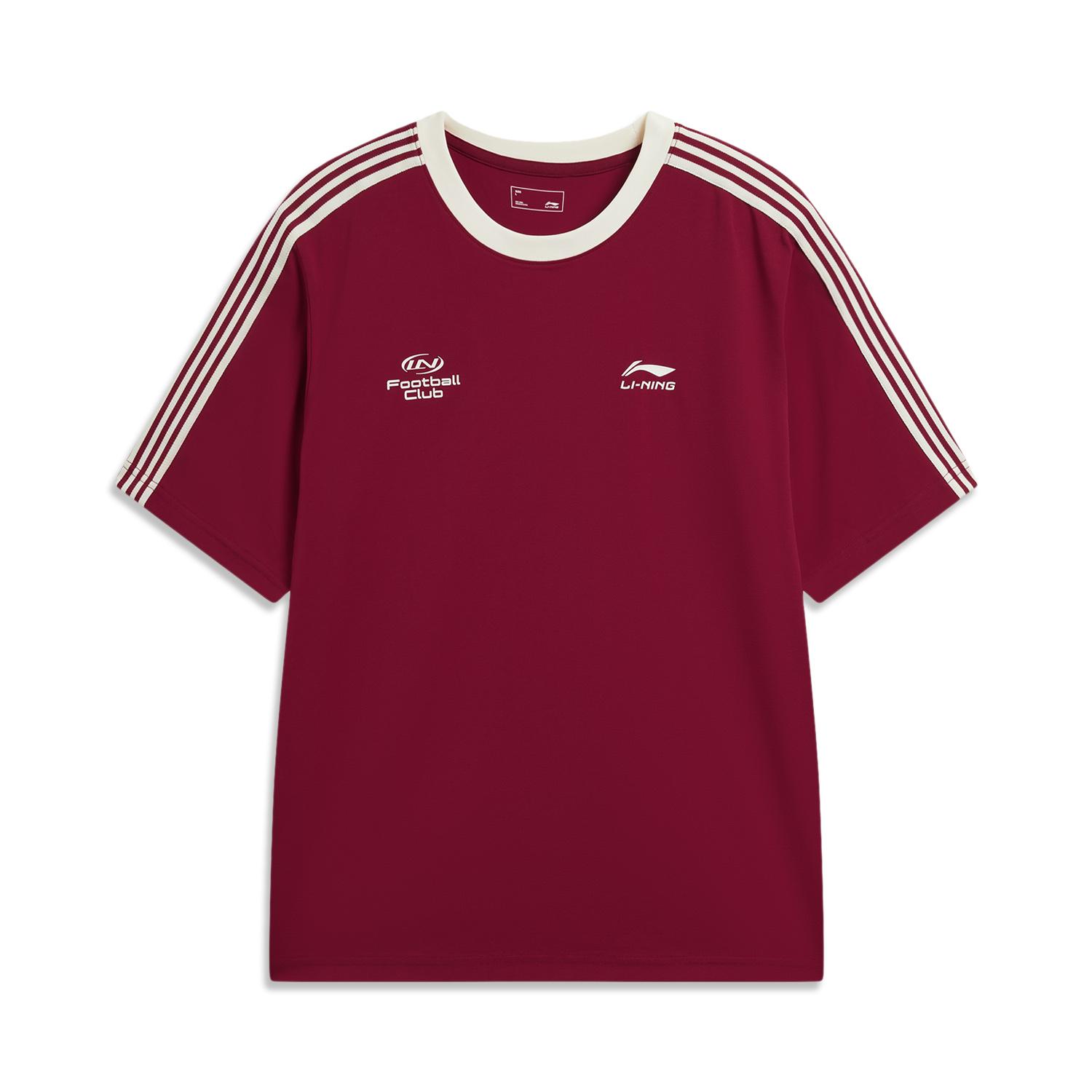 Спортивная серия Li Ning Lifestyle Свободная футболка с круглым вырезом Унисекс Топы ATSW351-3 S