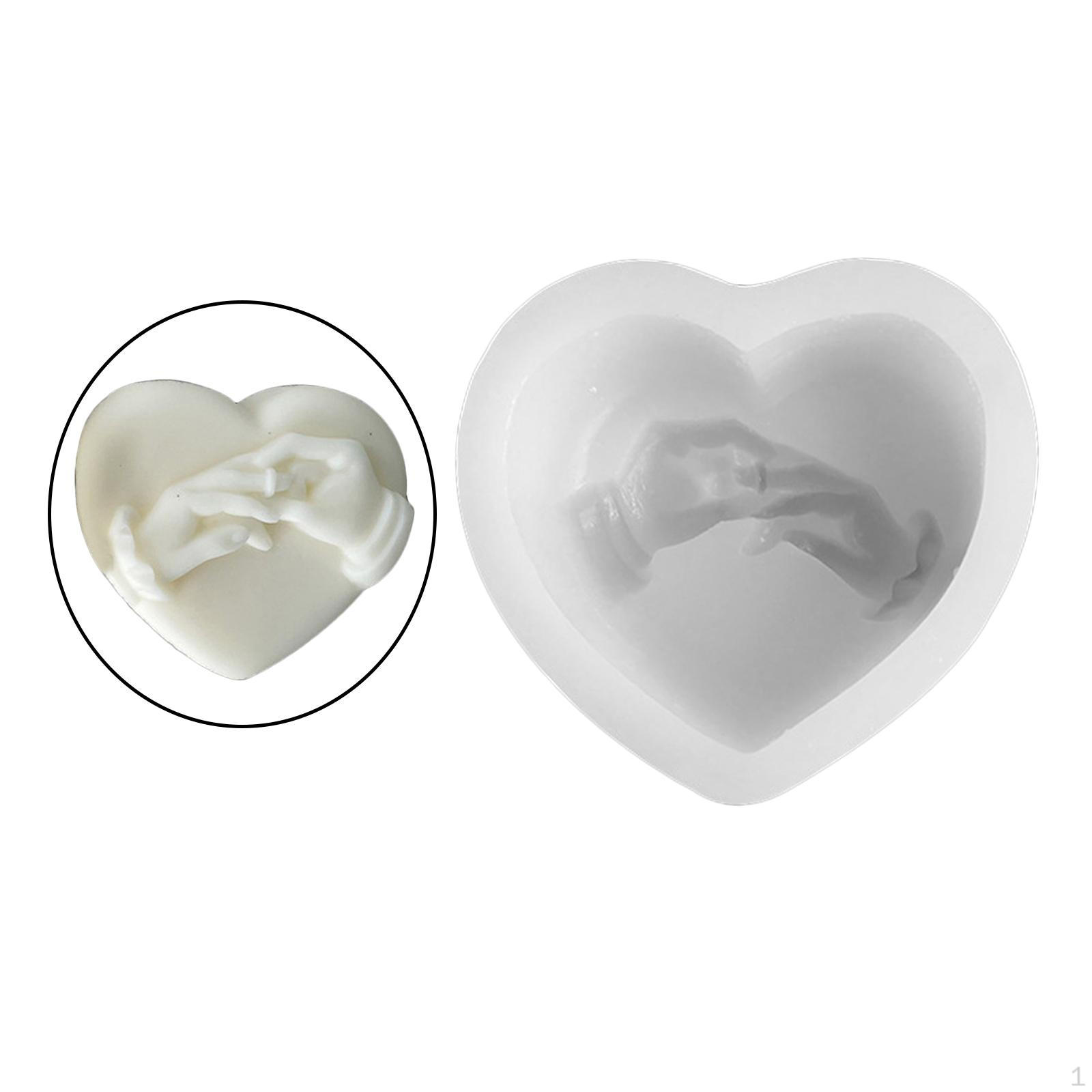 

Мыло в форме сердца, модель свечи, литье из силиконовой смолы для конфет, полимерная глина, гипс Proposal