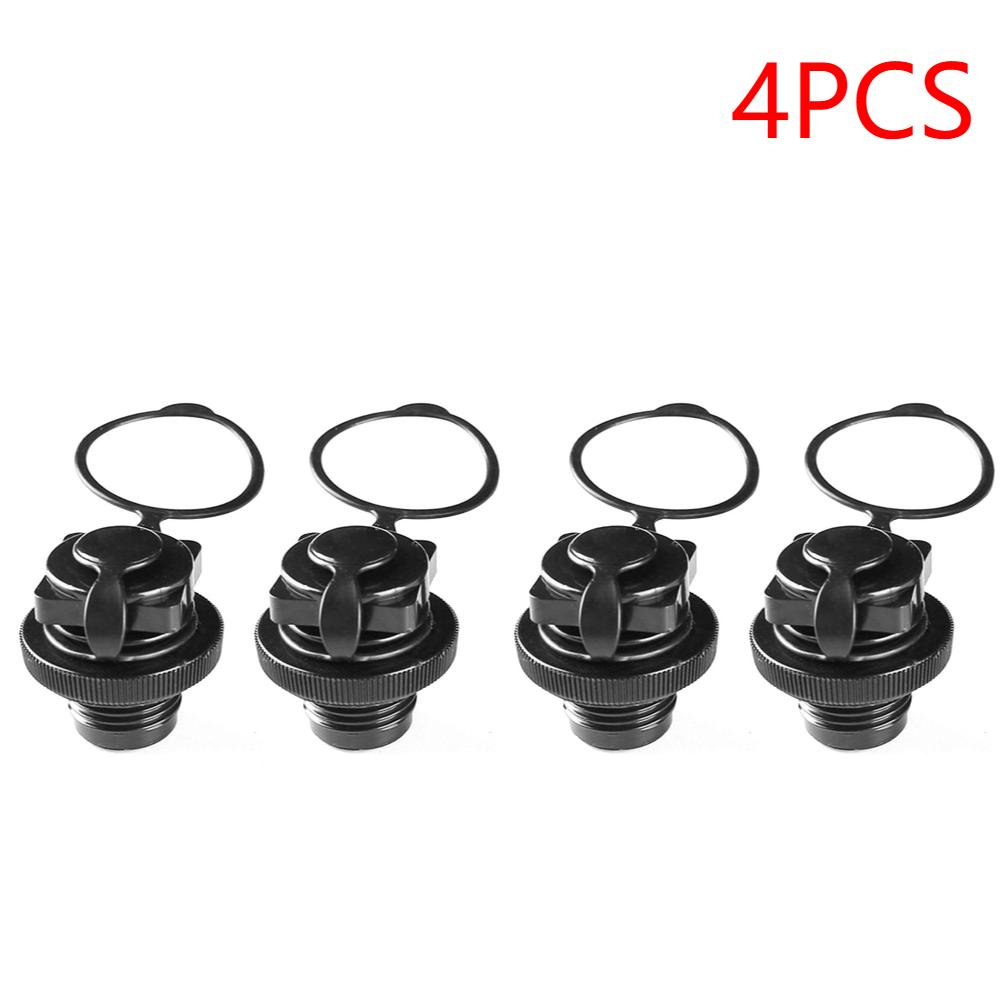 2 Pcs Mattress Airbed Air Valve Air Valve Nozzle Cap Air Mattress Plug Replacement Boston Valve For Inflatable Boat Kayak Raft