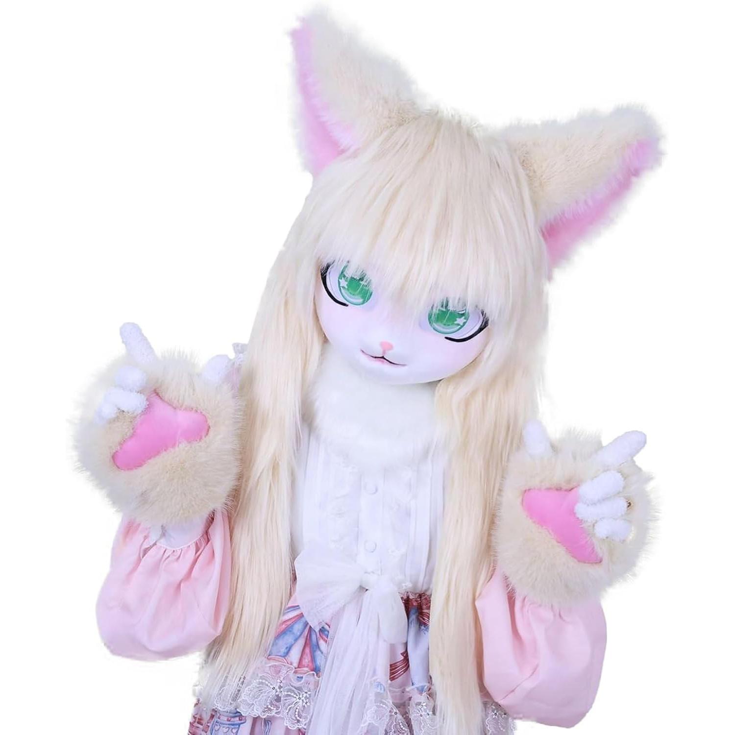 Fursuit Kigurumi Headset Furry Cosplay Costume
