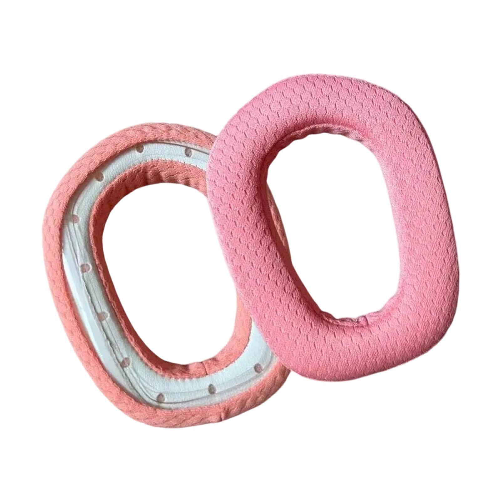 High Density Soft Ear Cushions For G435 Over Ear Headphones Securely Fit And Sweatproof Construction розовый