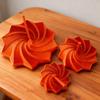 Octagonal 3D-Printed Radish Tower Spiral Sensory Star with Handle - Desktop Ornament Toy