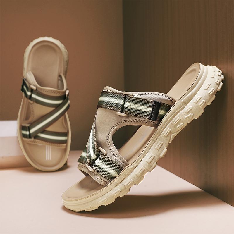 Fashion Brand Summer Men's Sandals Men Slippers Gladiator Men Beach Sandals Soft Comfortable Outdoors Wading Shoes Breathable Season Sne