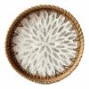 Round Rattan Tray Handmade Decorative Tray Storage Tray Woven Tray  Table Tray
