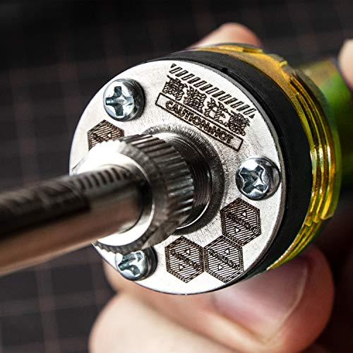 A.T.FIELD Dial-Type Temperature Control Soldering Iron, Zero Model ATF-1003