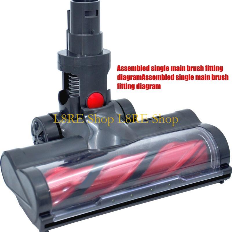 L8RE Replacement Main Brush Efficient Rolling Brush Set Plastic Texture for Vacuum