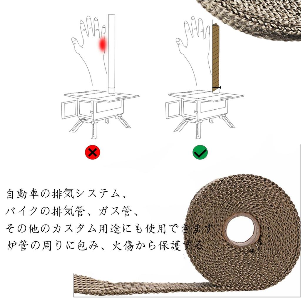 Thermovantage Breite 1,0 x 16,4 ft (2,5 x 5 m) Schalldämpfer Vantage, Hitzebeständig