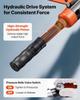 Hydraulic Pipe Crimping Tool, Multi-Functional Tube Fittings Crimper with TH16 TH20 TH26 TH32 Jaws for PEX & Aluminum-Plastic Pipes, and V12 V15 V18