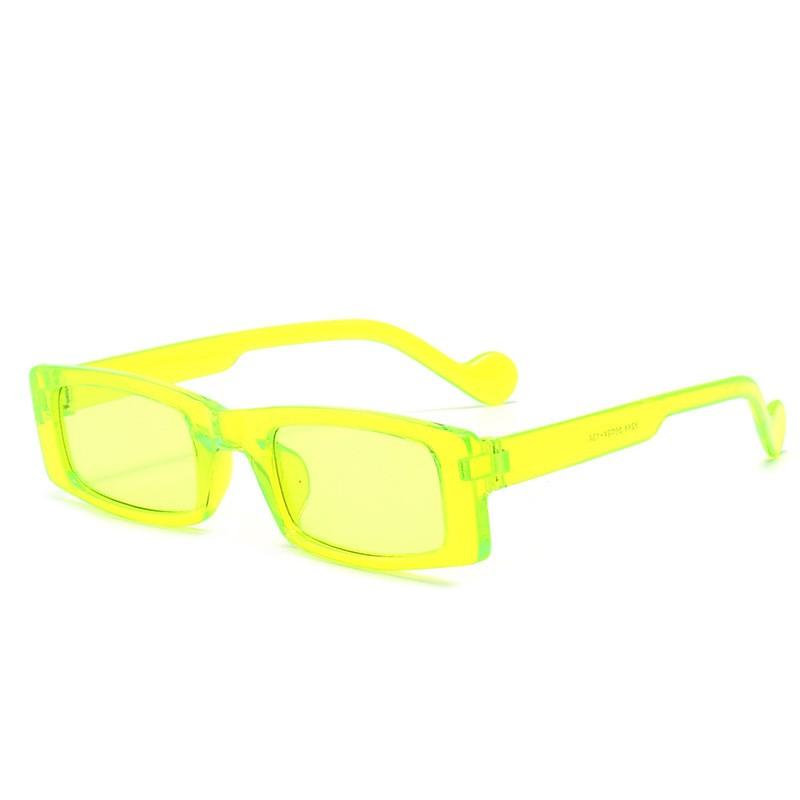 

Simple Square Sunglasses. Available In Various Colors. Fashionable And Versatile, With Uv Protection.5244 жёлтый