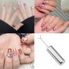 Nail Art Magnet Set with Iron Wire 3D Heart Shaped Magnetic Rod Cat Eyes Polishing Effect Nail Tools