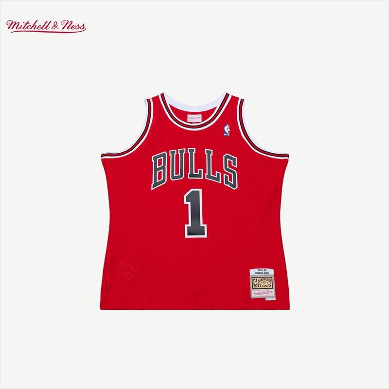 Mitchell & Ness NBA Chicago Bulls Derrick Rose Basketball Jersey L