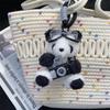Original Camera Bear Pendant Keychain - Plush Doll Figurine Charm Gift