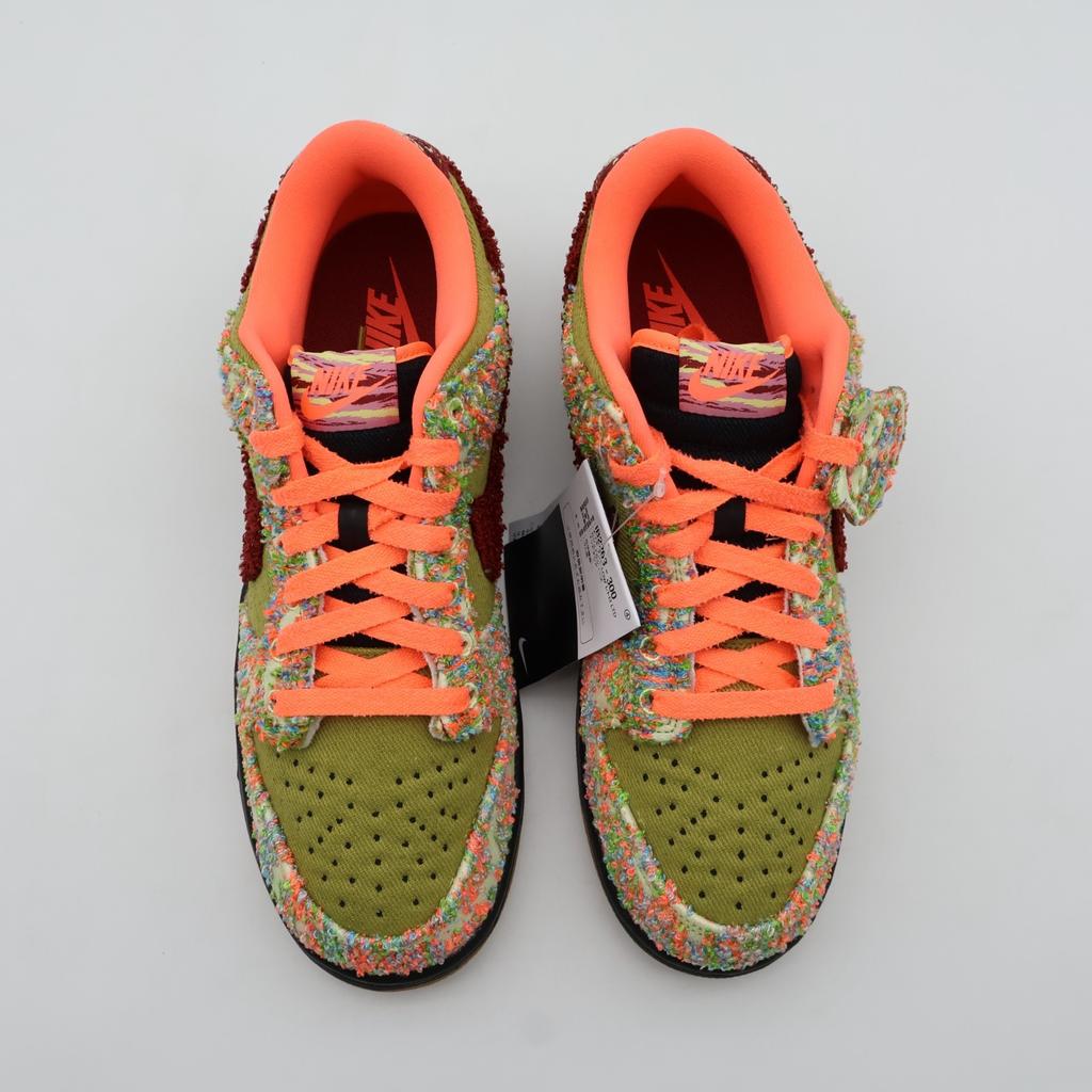 IB2263-300 Nike Dunk Low Panda Green Curry White (Men's)