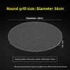 Food Grade 304 Stainless Steel Square Grill Mesh Pork Smoking Rack Charcoal Grill Cooking Tool for Indoor And Outdoor BBQ