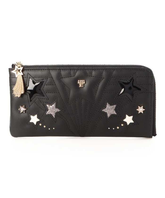 

Тонкий длинный кошелек Lucy [ANNA SUI] чёрный