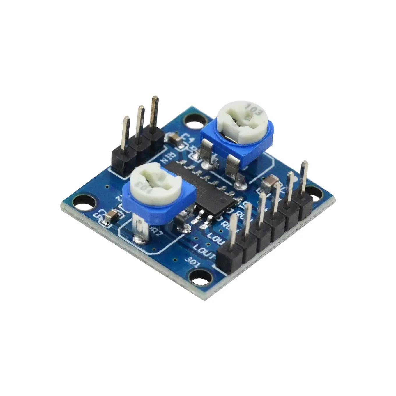 

PAM8406 Digital Amplifier Board With Volume Potentiometer 5Wx2 Stereo