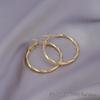 European American Style Luxury Stud Earrings: Elegant Cross-border Niche Hoops, Versatile Celebrity-inspired Accessories