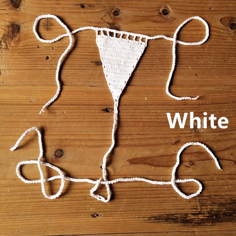 Handmade Romantic Crochet Micro Bikini Swimsuit