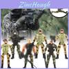 10cm Cross-border Military Action Figure With Articulated Joints Ideal For Collectors And Displays