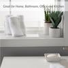 Clear Medium Plastic Storage Bin Home Office Bathroom Organization Desk Accessories Jewelry Cosmetics Multiuse Box with Handles