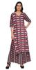 Moomaya V Neck Printed Kurta And Palazzo Pant Set Ethnic Wear Dress For