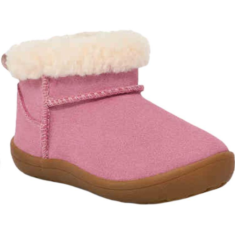 UGG Comfort II Comfortable Versatile Anti-Kick Wear-Resistant Childrens Boots Kids boots Gray Purple 1157631-DYR