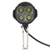 Fresh High Power 18W LED Electric Bicycle Bike Light With Horn, Waterproof IPX5 Rating For E-Bikes