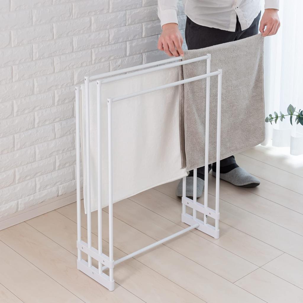 Sekisui Plastics Co., Ltd. Sekisui Mini Bath Towel Stand STIK-M4