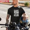 Im Not Lazy Funny Unisexs T Shirt Printed Novelty Joke Gift Regular Fit Tee Tops