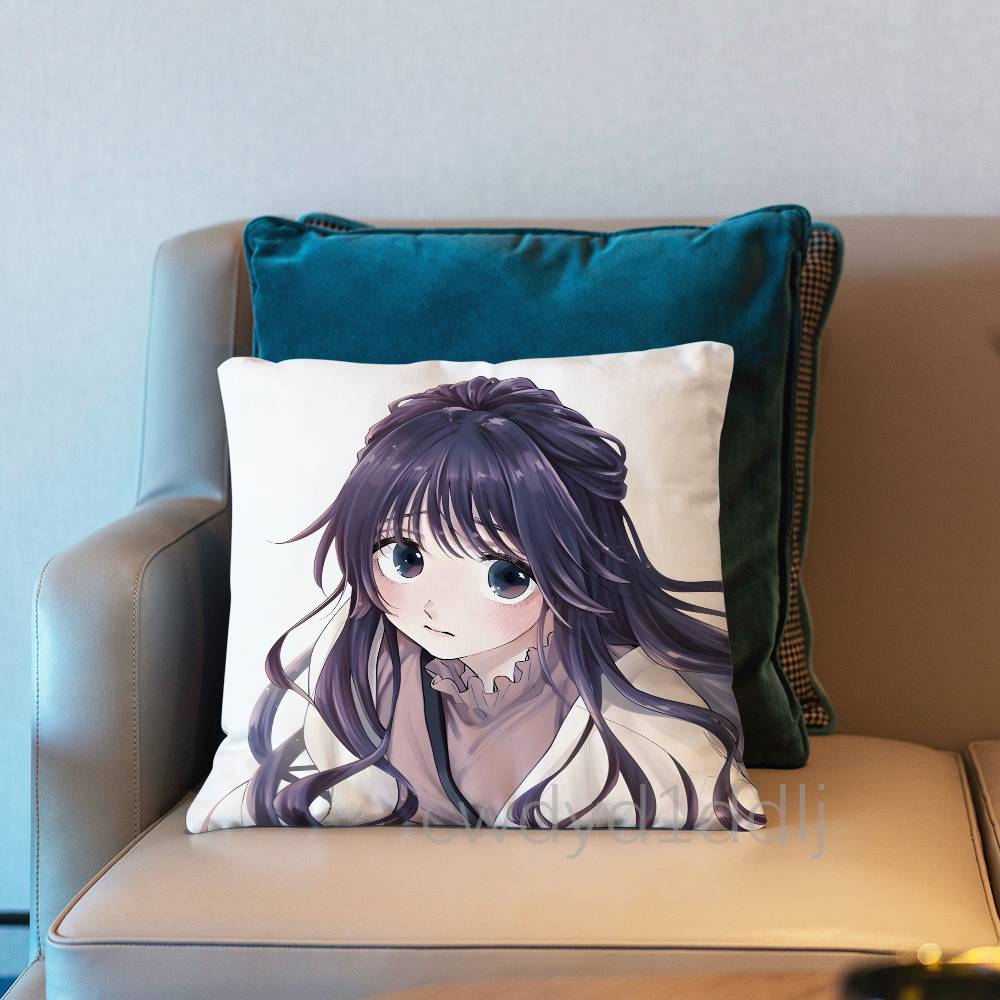 KKaoru Hana Wa Rin To Saku Pillowcases Cute Funny Pillow Case For Wedding Party Home Decor Comfy Pillow Cover