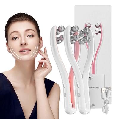 Ansiktslyftningsmaskin Y-formad Facial Anti-rynkor Ansiktsroller Reduktion av dubbelhaka Hela kroppen Slimming Massager Skönhetsenhet