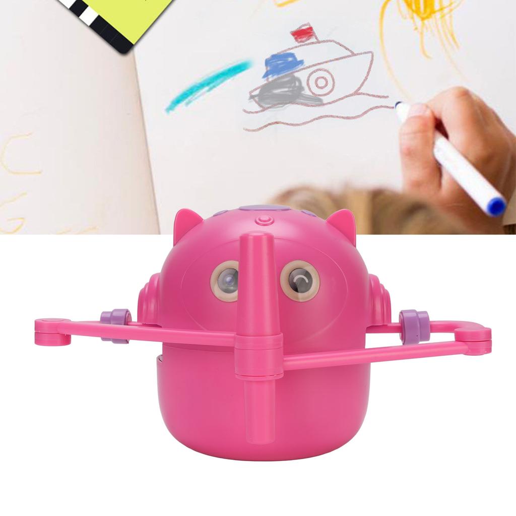 Smart Drawing Robot, Robot Drawing Toy with 100 Sheets Cards, 2 Pens, Automatic Drawing Toy, Robot Drawing NaMachine for Girls Boys