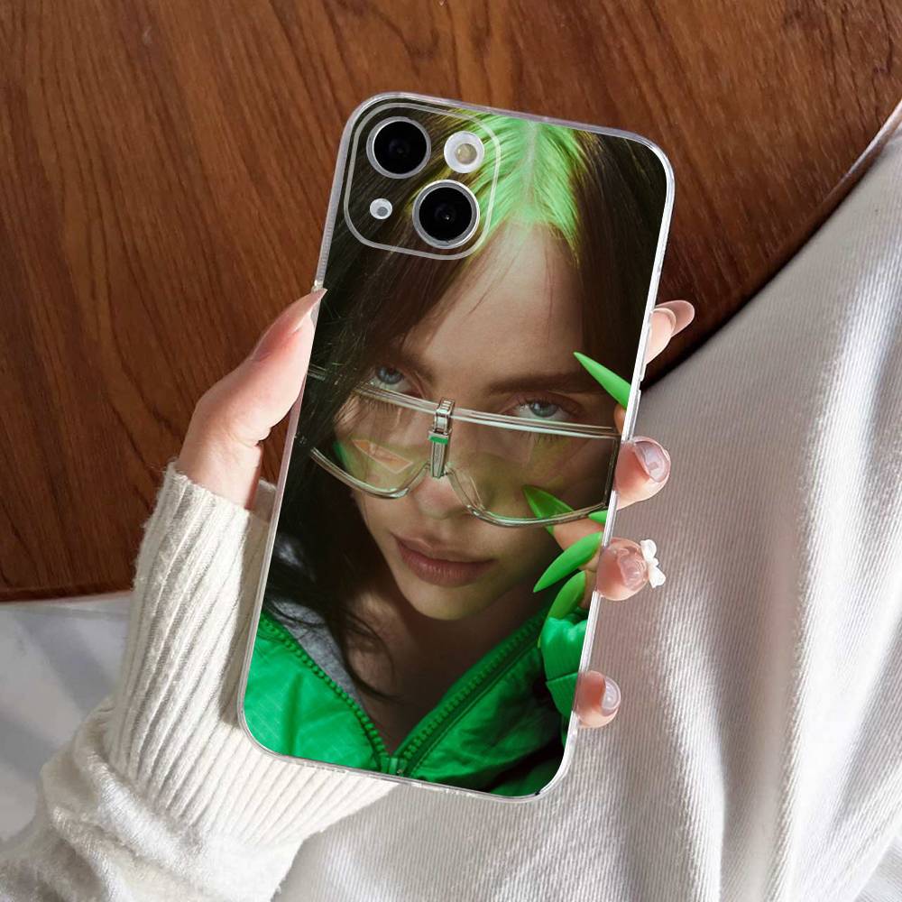 Pop Singer B-Billie For IPhone 11 12 13 14 15 16 17 Pro Max Plus 13 Mini Silicone Soft Transparent Back