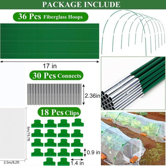 

Отличная защита от деформации, долговечная защита растений, комплект поддержки арки, садовые принадлежности, защитный чехол для растений B