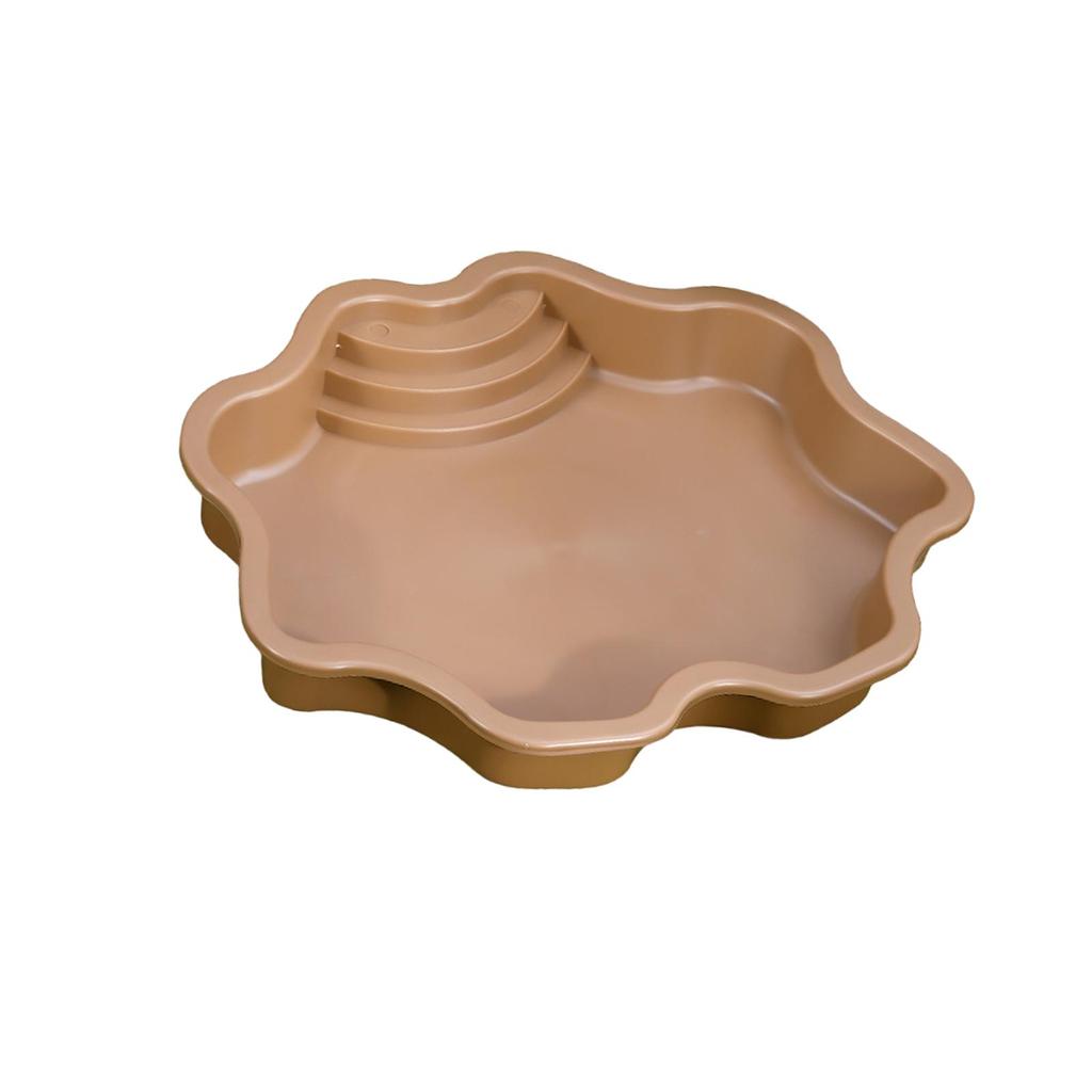 Turtle Water Bowl Aquarium Ornament Turtle Bath Terrarium Dish Plate Reptile Water Bowl for Turtle Tortoises Gecko Frogs Lizards
