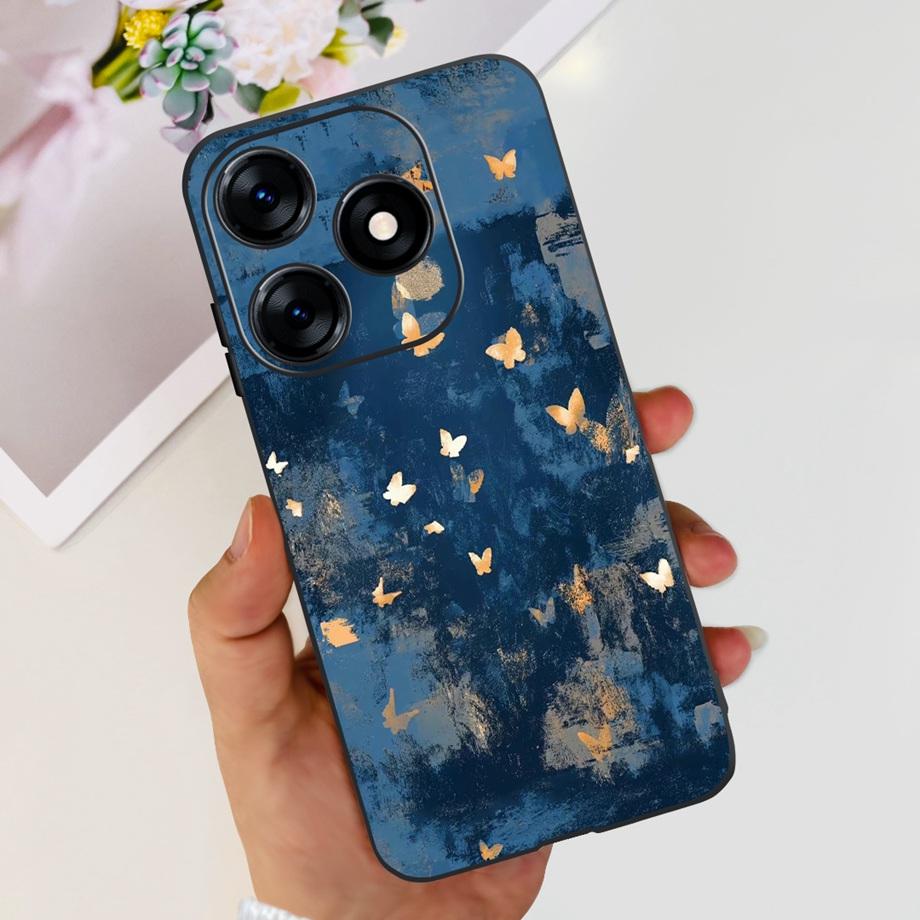 For Tecno Spark 10 10c 10 Pro Phone Case Spark10 KI5k KI5m KI5q KI7 Back Cover Soft Transparent TPU Slim Funda Dragon Astronaut