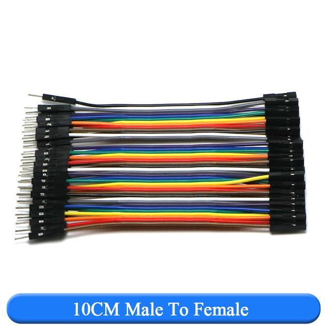 40PIN 10CM 20CM 30CM Dupont Line Male to Male + Female to Male and Female to Female Jumper Dupont Wire Cable for arduino DIY KIT