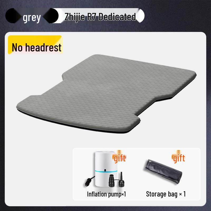 Zhijie R7 Car Mattress: Inflatable Trunk Sleeping Pad for Rear Seat