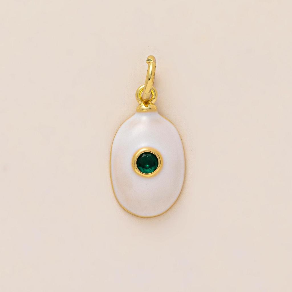 Dopamine Stainless Steel Zodiac Necklace with Zircon Pendant